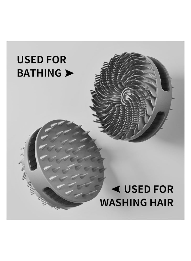 منشفة تنظيف الجسم والشعر والوجه من السيليكون 3 في 1، تقشير لطيف لتنظيف الجسم أثناء الاستحمام، مصنوعة من السيليكون، سهلة الرغوة بعد الاستحمام، تدوم طويلاً - Image 5