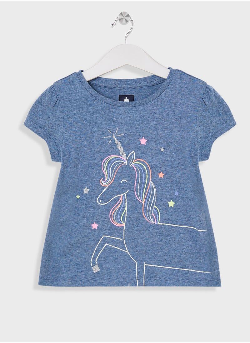 GAP Gap Children'S T-Shirt Blue  - Image 1