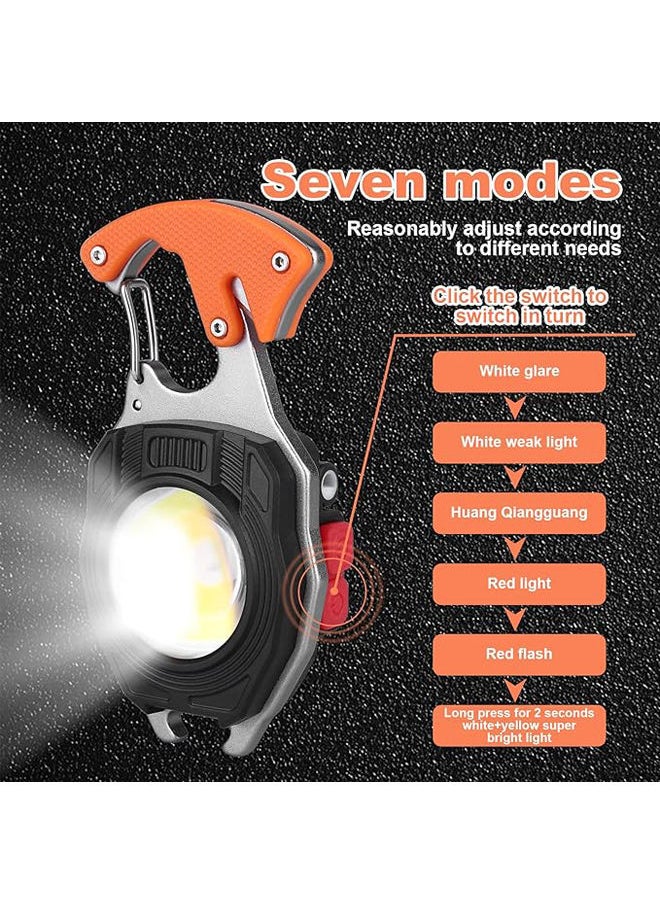 Mini LED Portable Rechargeable Work Light:8 in 1 Multifunctional Portable Emergency Light Inspection Lights USB Rechargeable Work Light Waterproof Torch for Camping Repair Emergency - pzsku/Z929642589599B3ACAE8FZ/45/_/1719912645/00cfbedf-833f-4cb0-8954-ce009f9c4307