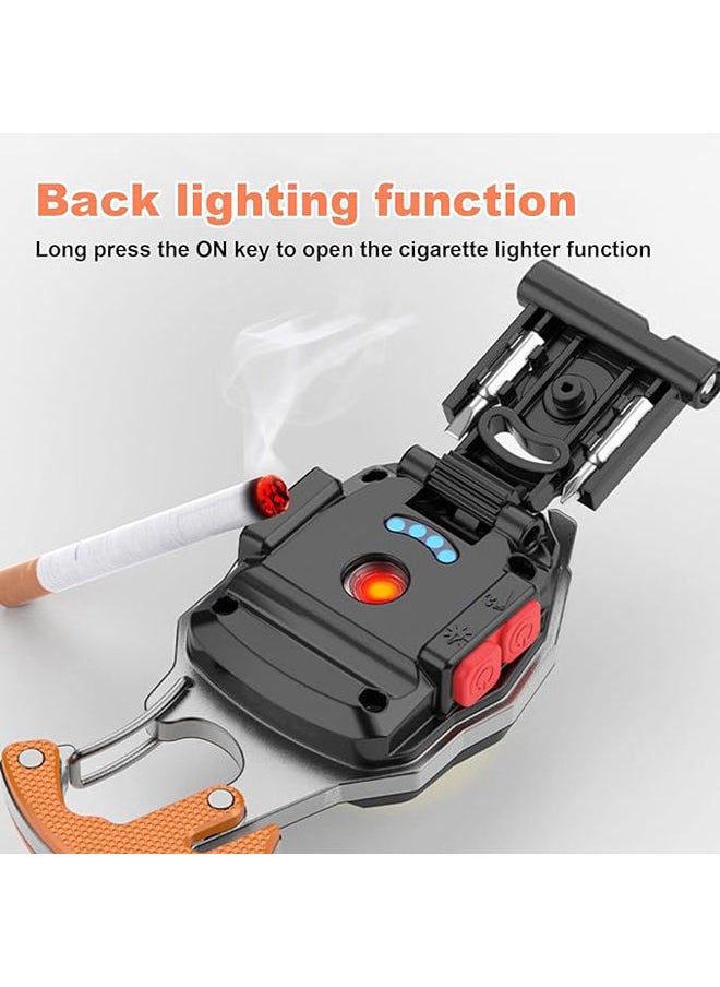 Mini LED Portable Rechargeable Work Light:8 in 1 Multifunctional Portable Emergency Light Inspection Lights USB Rechargeable Work Light Waterproof Torch for Camping Repair Emergency - pzsku/Z929642589599B3ACAE8FZ/45/_/1719912646/f3e20b21-e4f3-4139-824e-daa97507fcba