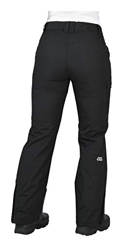 Arctix Women's Mountain Premium Mesh-Lined Snowboard Cargo Pants, Black, Medium - Image 2