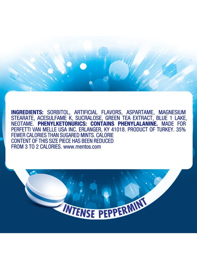 منتوس مينتوس كلين بريث خالي من السكر بنكهة النعناع القوي، 150 قطعة، نكهة النعناع المكثف (عبوة من 4 زجاجات) - Image 4