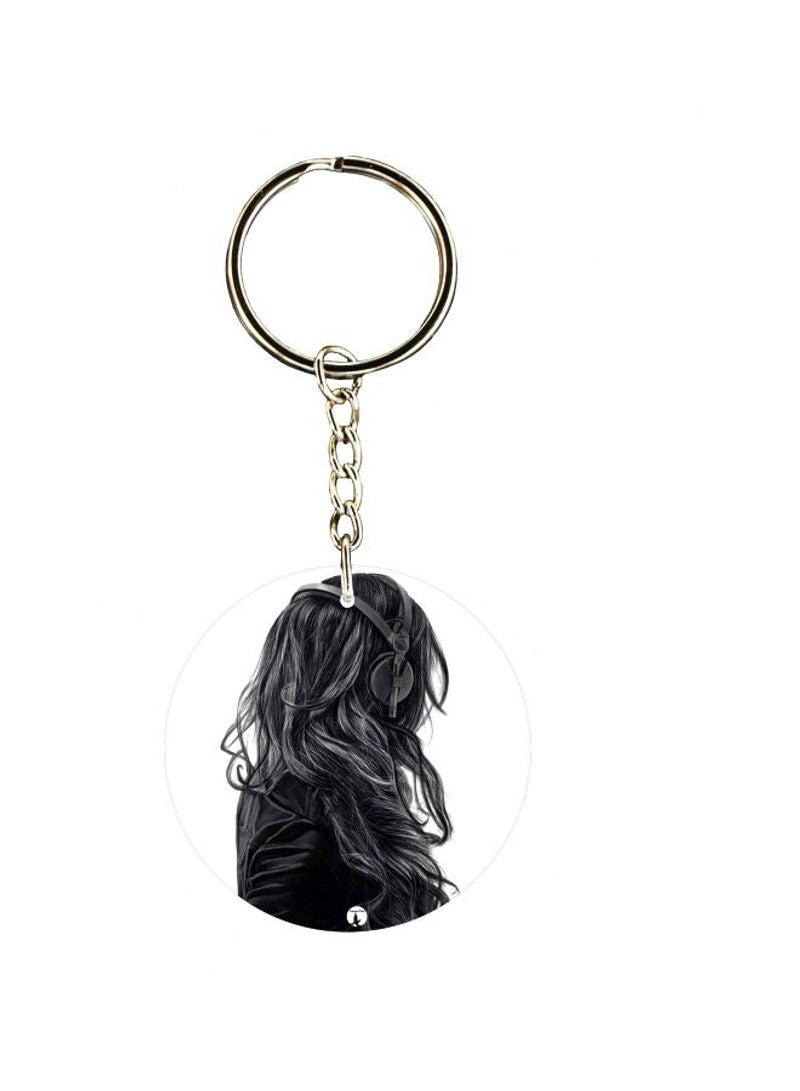RKN Headphone Character Printed Keychain