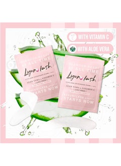 Lyon lash 100 Pairs Eyelash Extension Under Eye Gel Pads by Lyon Lash - Lint Free with Aloe Vera Hydrogel Eye Patches, Premium Eyelash Extension Supplies & Beauty Tools, Fit Most Eye Shape, Stick Well  - Image 4