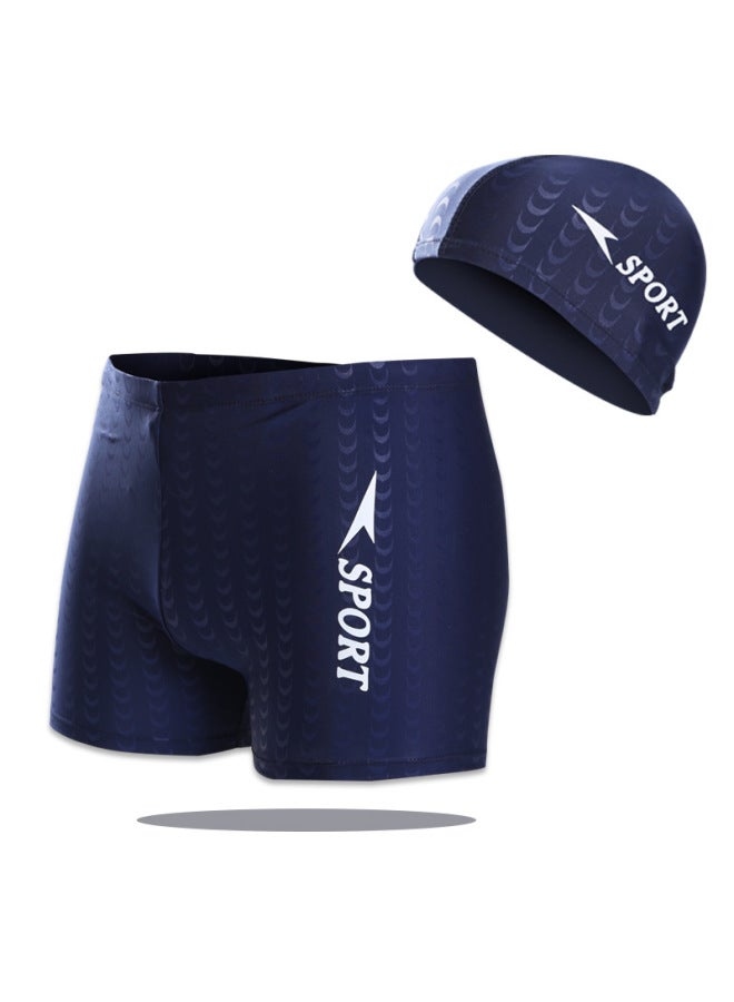 Men's Hot Spring Swimming Trunks, Anti-embarrassment, Quick-drying Beach Pants Hot Spring Swimming Suit