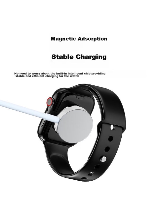 Stiger Apple Watch Charger, Wireless Iwatch Magnetic Charging Dock, Magsafe Charging Cable, Compatible With Apple Watch 10/9/8/7/6/5/4/3/2/se/ultra - Image 5