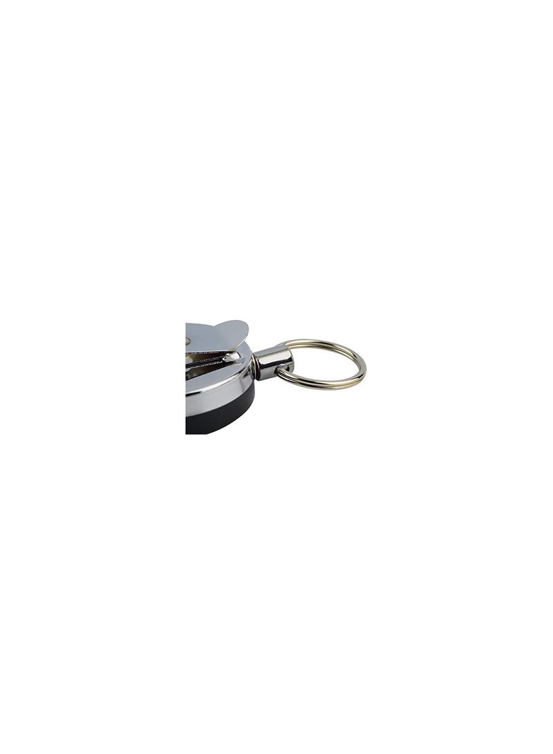 GGOOT 1pc Stainless Steel Tool Belt Money Retractable Key Recoil Ring Pull Chain Clip Keychain key Chain Strong Pulling Force  - Image 4