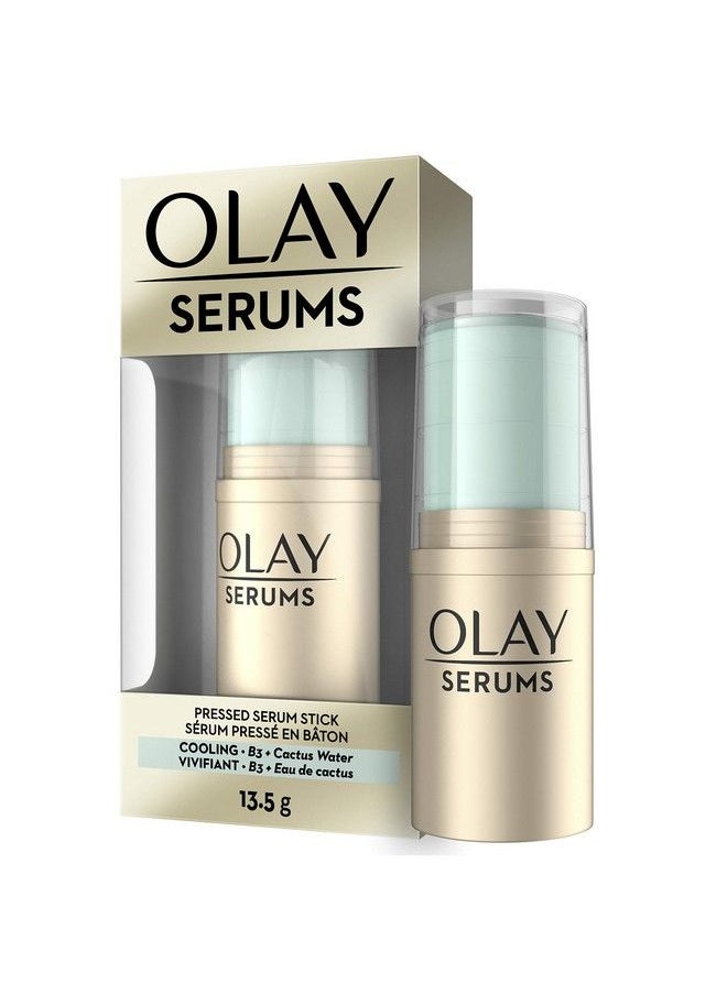 Olay Face Serum By Olay Skin Cooling Serum Stick With Vitamin B3 And Cactus Water 0.47 Fl Oz  - Image 3