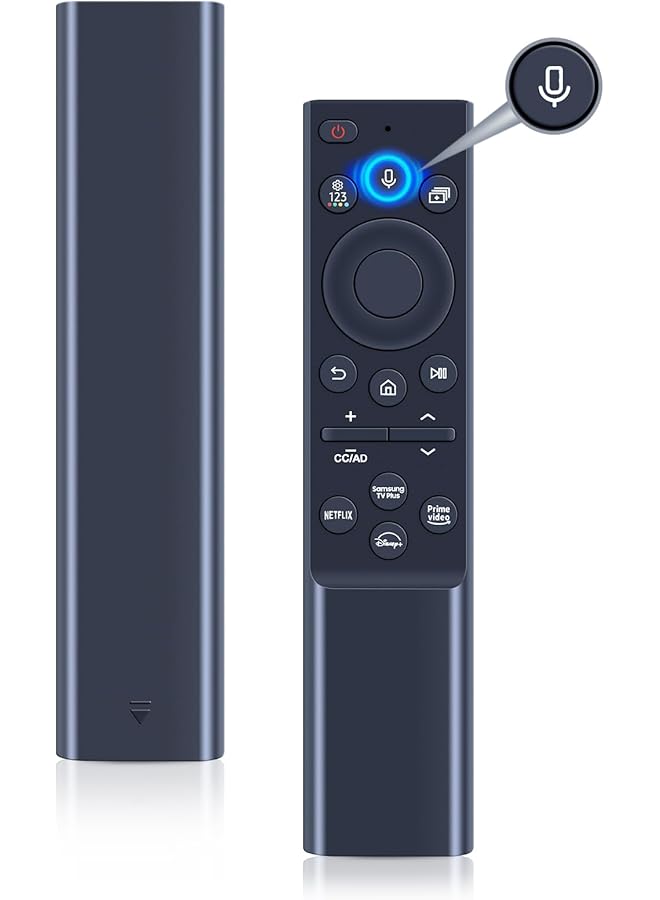 TIGER Universal BN59-01385A BN59-01385B New Voice Remote Control for Samsung Smart 4k 8K Ultra HD Neo QLED OLED, The Frame and Crystal UHD Series 2021-2024 Models with Netflix Rakuten TV - Image 1