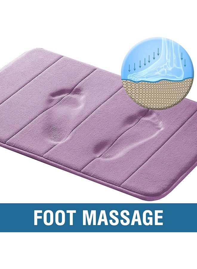 Home-Cloud HomeCloud Memory mat | Bath Mat |for Bathroom, Door,Kitchen. (40x60cm, Purple) - Image 5