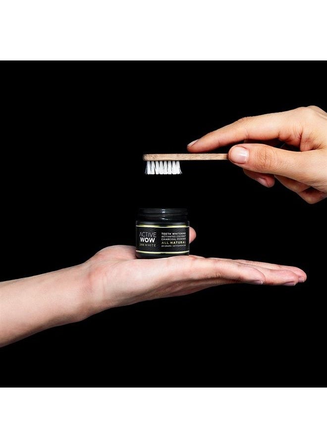 Active Wow - 24K White Charcoal Teeth Whitening (Spearmint) - Image 1