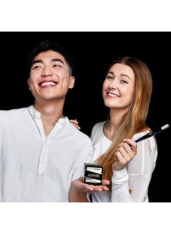 Active Wow - 24K White Charcoal Teeth Whitening (Spearmint) - Image 1