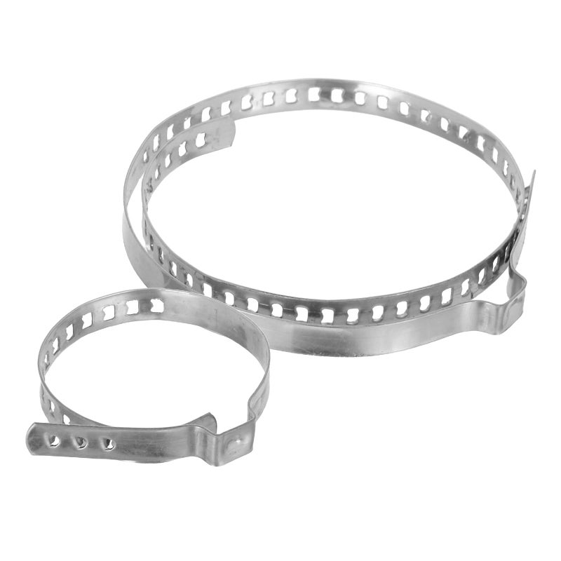 Stainless Steel Adjustable Drive Shaft Boot Clamp Set Universal for Automotive Joint Repair - Image 2