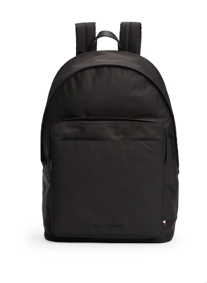 Tommy Hilfiger Textured Logo Dome Backpack
