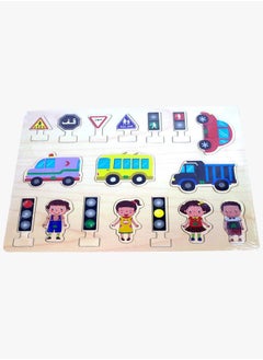 Traffic Instruction Wooden Block Playset for Kids Educational Toys - pzsku/Z92975A9B521A90C3DE4FZ/45/_/1720695551/6055b2ad-726c-4c3f-a1fb-54bcfe6dc957