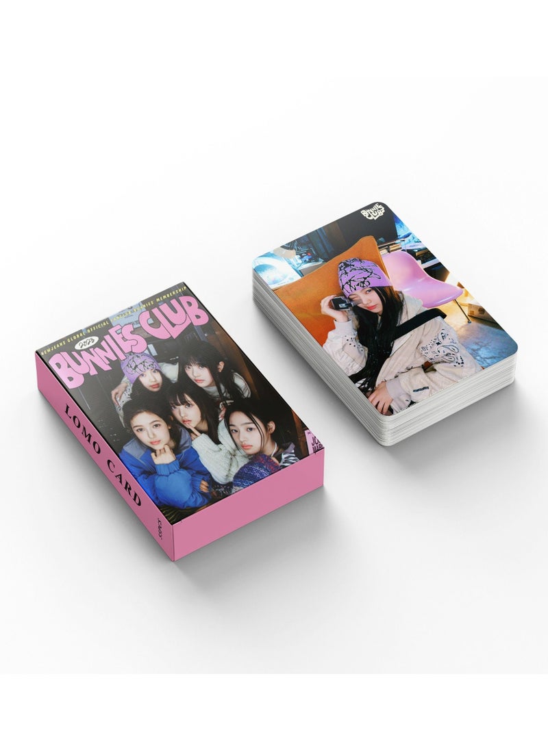 Generic - 55Pcs NewJeans Photo Card Bunnies Club Lomo Card - Image 1
