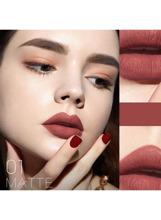 OBLHER B - Matte Liquid Lipstick Makeup Set Long Lasting Waterproof Velvet Lip Gloss Set Pigmented Lip Makeup Gift Sets For Girls And Women - Image 1