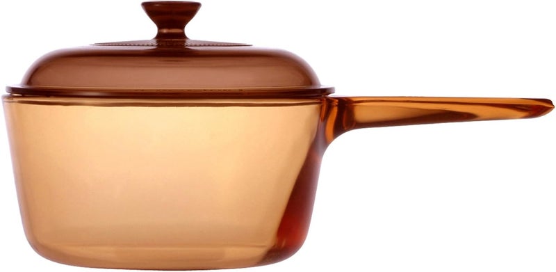 Visions 1.5L Brown Saucepan - Image 1