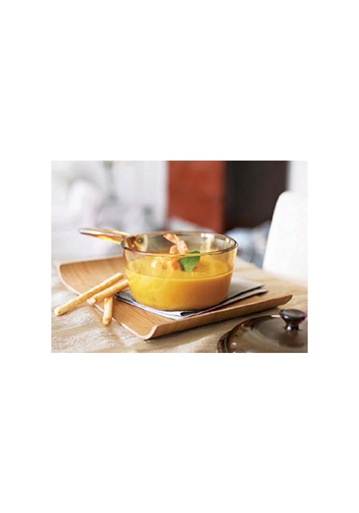 Visions 1.5L Brown Saucepan - Image 2