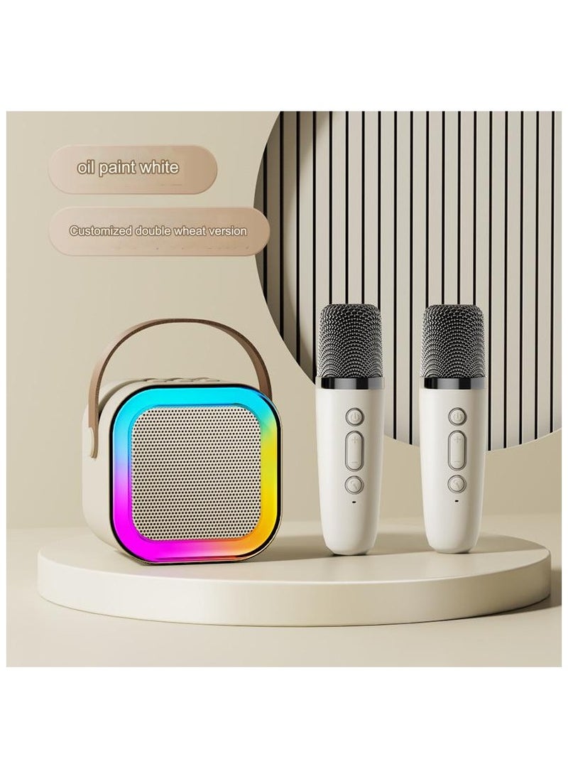 Generic Wireless Bluetooth speaker microphone all-in-one outdoor live streaming home karaoke with microphone  - Image 2