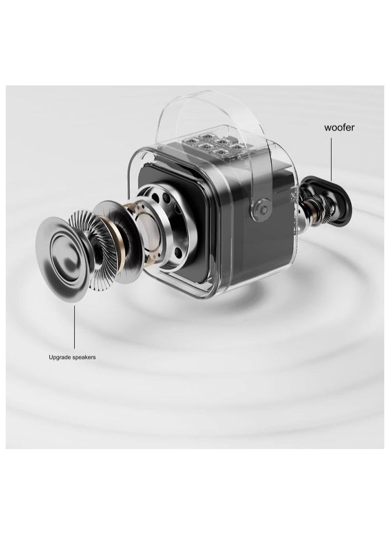 Generic - Wireless Bluetooth speaker microphone all-in-one outdoor live streaming home karaoke with microphone - Image 1
