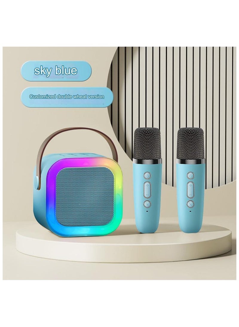 Generic Wireless Bluetooth speaker microphone all-in-one outdoor live streaming home karaoke with microphone  - Image 1