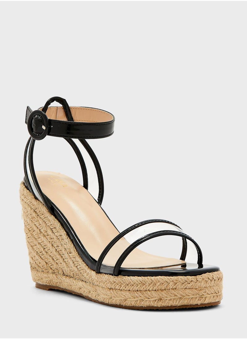 Ella Limited Edition - Strappy Heel Wedges - Image 1