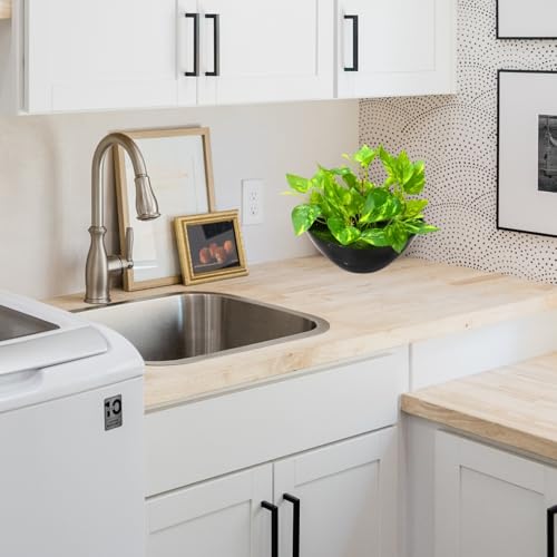 fancymart Artificial Money Plant Leaves with Boat Pot for Home Décor - Image 5
