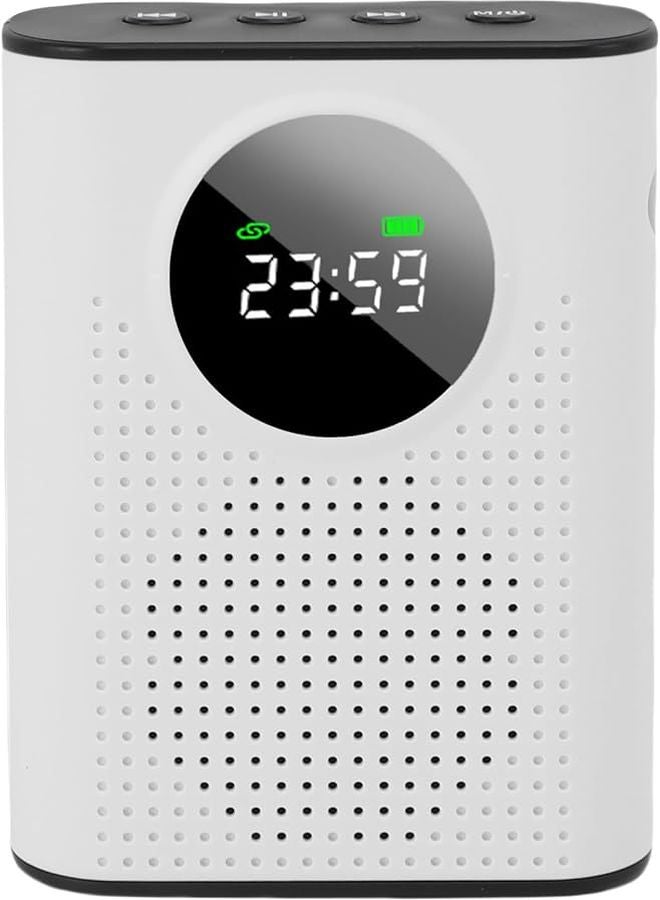 مكبر صوت كينسو مع ميكروفون لافالير مغناطيسي وشاشة عرض LED للمعلمين والمؤتمرات - Image 1