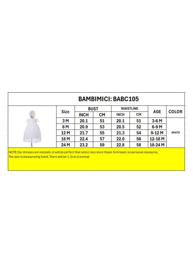 Bambimici Floral Lace Christening Dress  - Image 4
