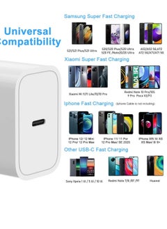 ELTRAZONE Charger Fast Charging for Samsung Galaxy S21/S21+/S21 Ultra/S20/S20+/S20 Ultra/Note 20/Note 20 Ultra/Note 10/Note10+, 3.3ft USB-C to USB-C Fast Charging Cable  - Image 5