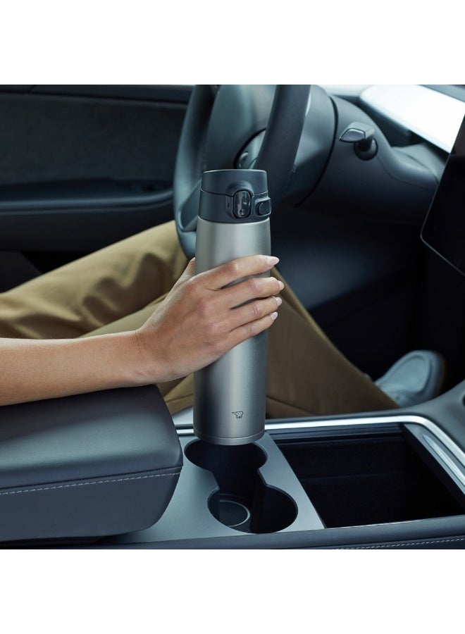 Zojirushi SM-VA-XA 0.72L One Touch Stainless Steel Vacuum Insulated Bottle – Leak-Proof, Durable, Lightweight, Portable Thermos for Hot & Cold Beverages - Image 4