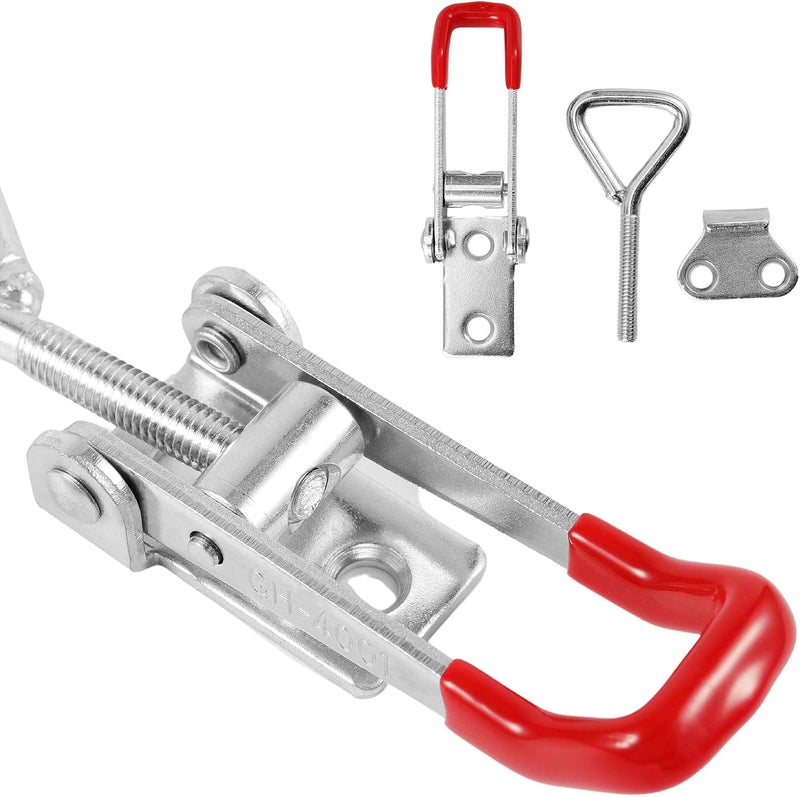 KOHAND 30 PCS 4001 Heavy Duty Quick Release Pull Latch Toggle Clamp, Clamps with 330 Lbs Holding Capacity for Cabinet Door Table Storage Box Home Office Factory - Image 5