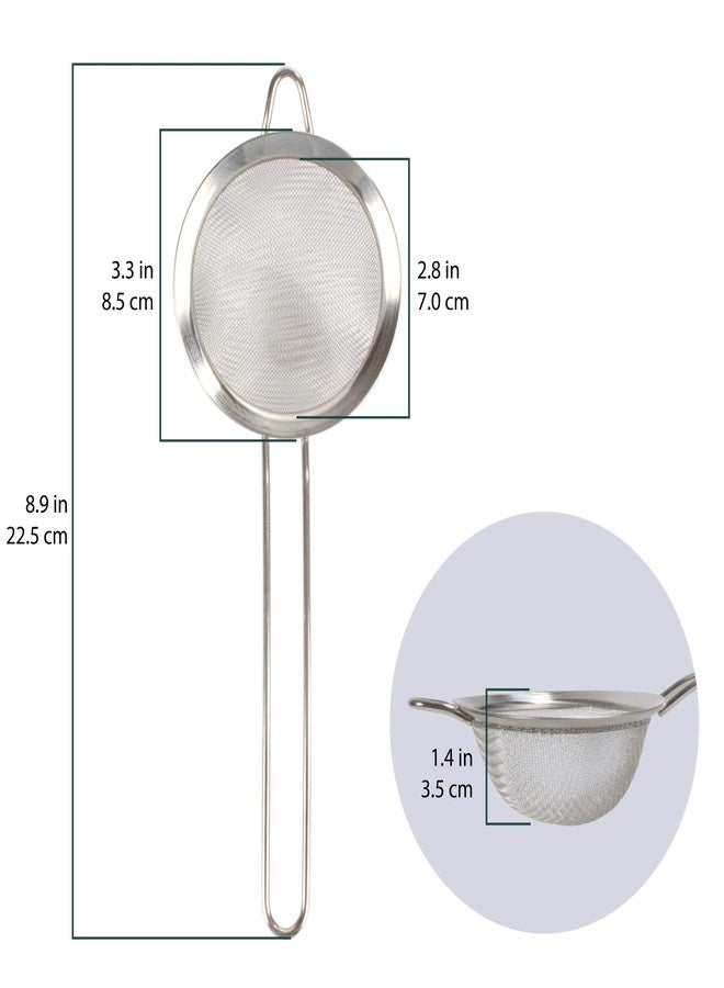 BambooMN Stainless Steel Strainer Sifter for Matcha Green Tea Powder - Image 4