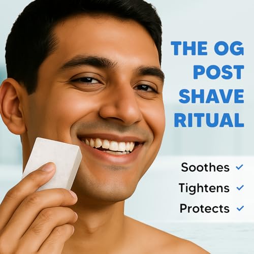 LetsShave Signature DE Safety Razor Gift Set Combo for Men | Stainless Steel Double Edge Razor + 20 DE Blades + Natural Alum Stone Aftershave Bar + Travel Bag | Classic Traditional Shaving Kit - Image 5