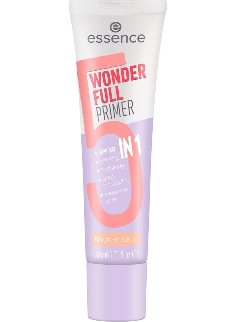 ESSENCE GOLD Wonder Full Primer 5 In 1 - 10 Light-Medium - Image 2