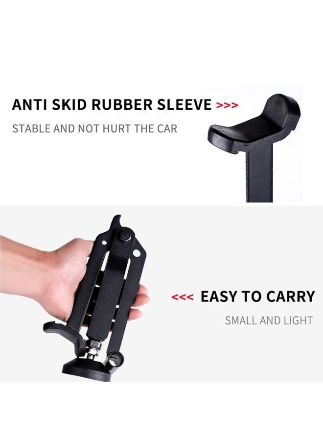 NIBEMINENT Portable Lifting Frame with Folding Stand for Motorcycle - Image 2