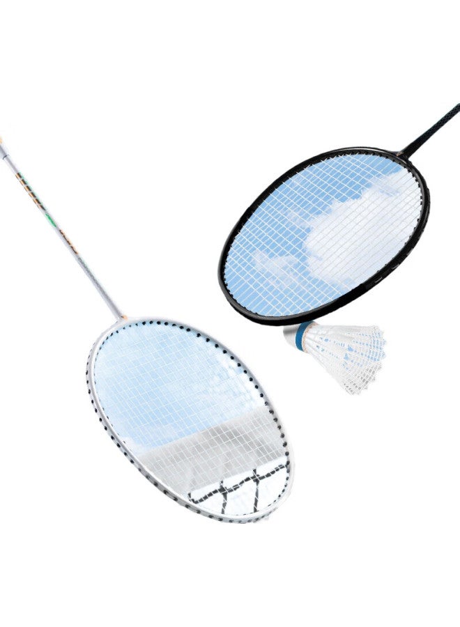 Deli & Angrite Integrated Durable Badminton Racket For Youth And Adults, Training And Competition Super Set, Lingshou - Image 3