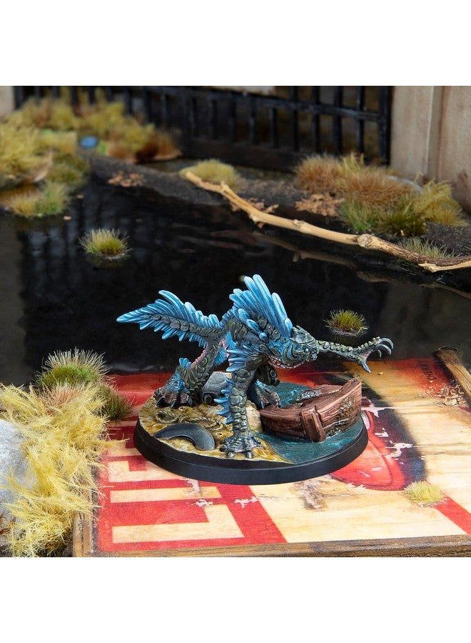 Modiphius Fallout: Wasteland Warfare Creatures - Nukalurk King - RPG Unpainted Resin Figure, 32mm Miniature W/ 50mm Scenic Base, Nuka World - Image 3