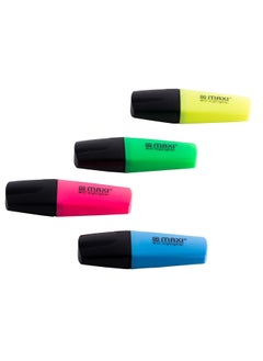 Maxi 4-Piece Mini Highlighter Multicolour  - Image 3