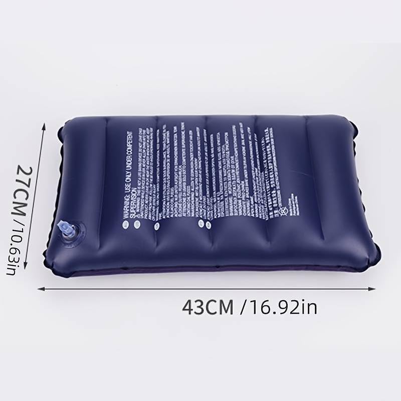 Cuzenal Portable Folding Pillow Super Strong Heavy Duty Indoor- Outdoor Folding Pillow for Camping Hiking Picnic Collapsible Camping Pillow Mini for Travel (Multicolor) (Inflatable Pillow) - Image 3
