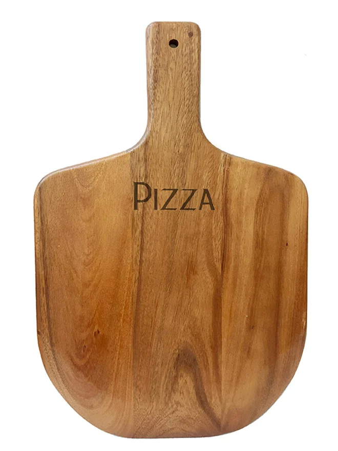 بيلي لوح بيتزا خشب الأكاسيا متوسط الحجم بني