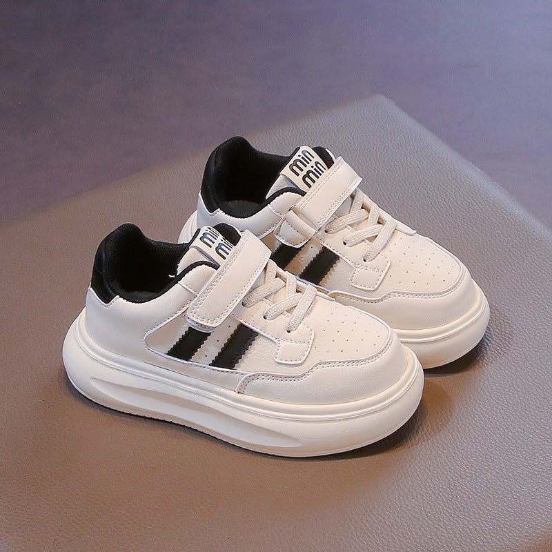 Women'S Shoes 3-6 Years Old 12 Board Shoes 8 Children'S White Shoes 2025 Sneaker Fleece-Lined Running Shoes Men - Image 4