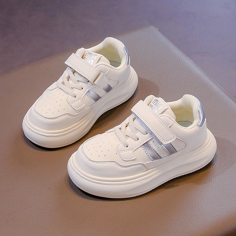 Women'S Shoes 3-6 Years Old 12 Board Shoes 8 Children'S White Shoes 2025 Sneaker Fleece-Lined Running Shoes Men - Image 3