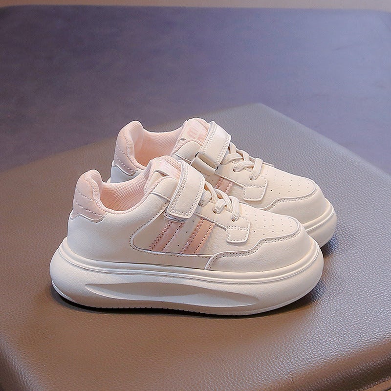 Women'S Shoes 3-6 Years Old 12 Board Shoes 8 Children'S White Shoes 2025 Sneaker Fleece-Lined Running Shoes Men - Image 1