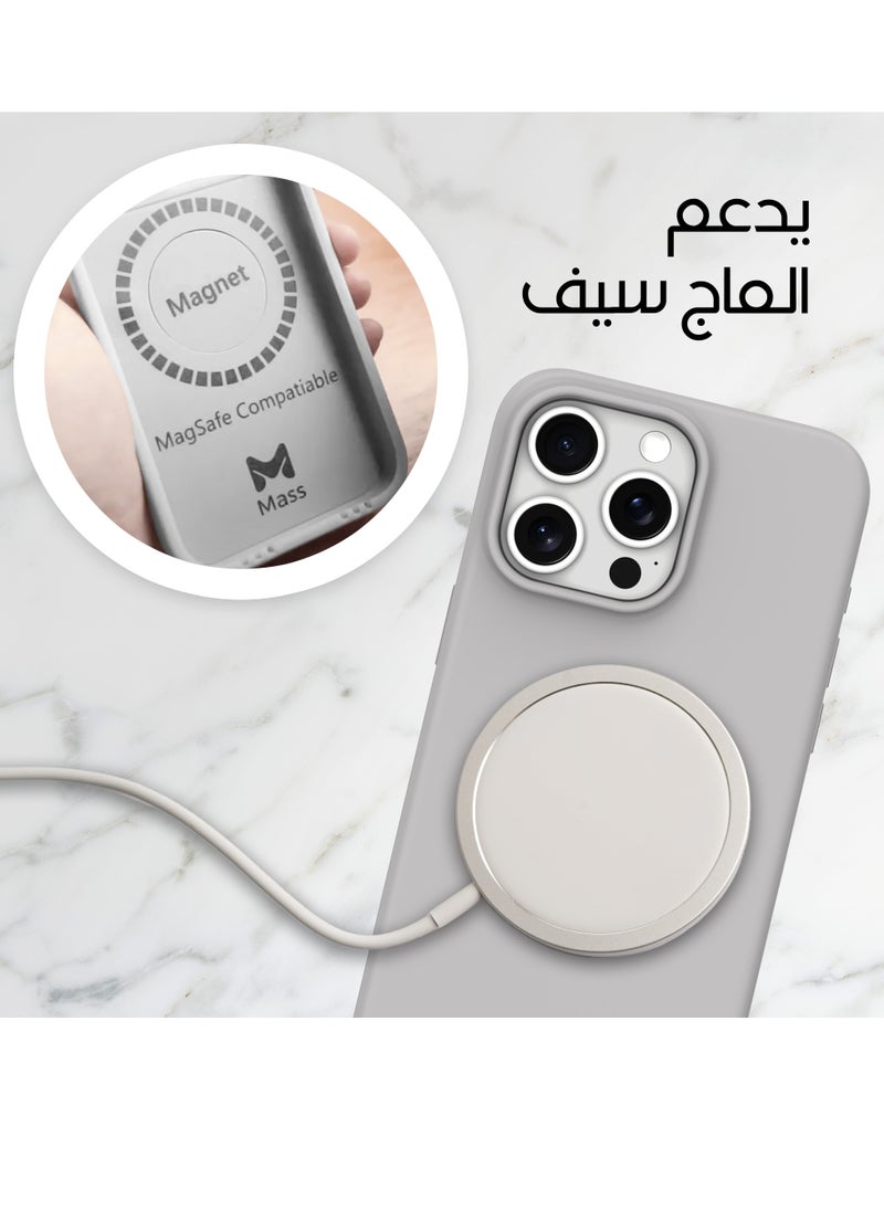 ماس - كفر ماس ايفون 15برو ماكس إنڤينيت ماج سيف 6 في 1 تيتانيوم - Image 1