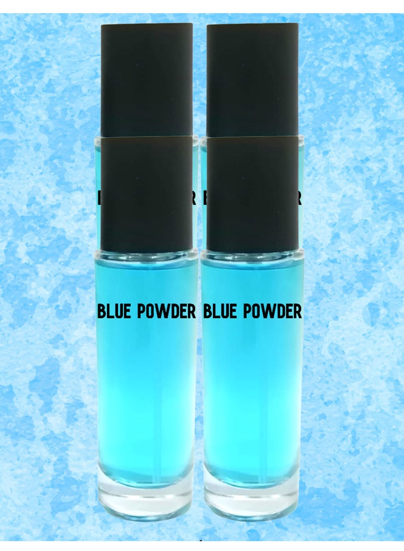 PYRON 4 Pieces Blue Powder Perfume 30 Ml EDP