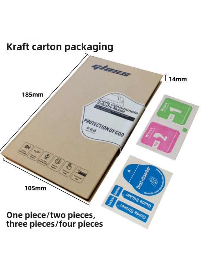 Applicable To Apple IPhone13 Tempered Film For IPhone13Pro/MAX Silk Screen Full Screen Mobile Phone Film Cross Border Quality-Color:For IPhone13Pro_Max "white Carton Packaging]-Dimensions:Full Screen Screen Anti-peep Black