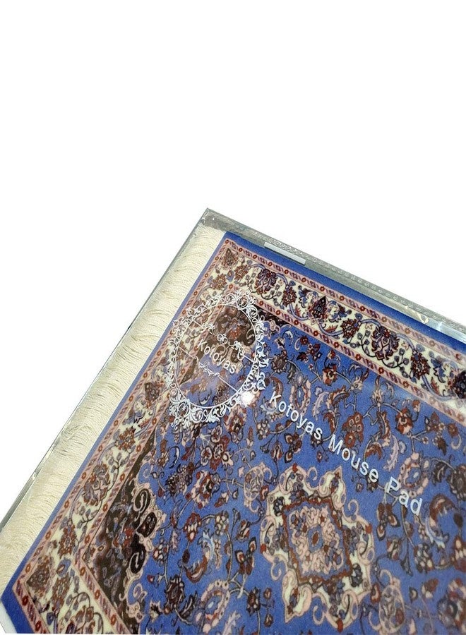 kotoyas وسادة ماوس من السجاد من كوتوياس، عبوة من قطعتين، وسادة ماوس منسوجة على طراز بوهيمي لتزيين الطاولة - Image 5