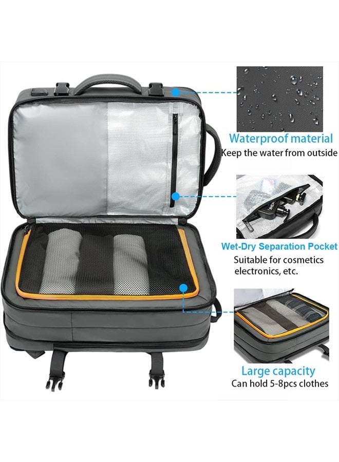 BANGE 35L Carry on Backpack,Travel Backpack for Women Men Airline Approved Gym Backpack Waterproof Business Laptop Daypack…  - Image 3